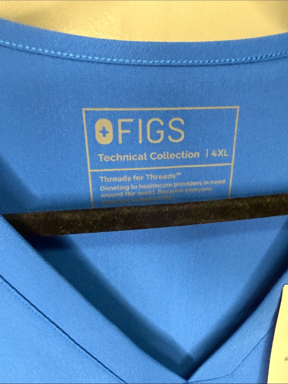 NWT Figs Casma 3 Pocket Scrub top 4XL - Picture 3 of 5